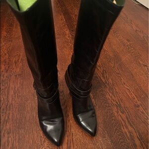 Knee high Cole Haan Nike Air boots | FREE item with every purchase